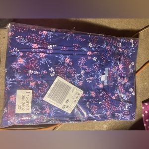 Only Necessities Women's Plus Size Print Lounger House Dress or Nightgown